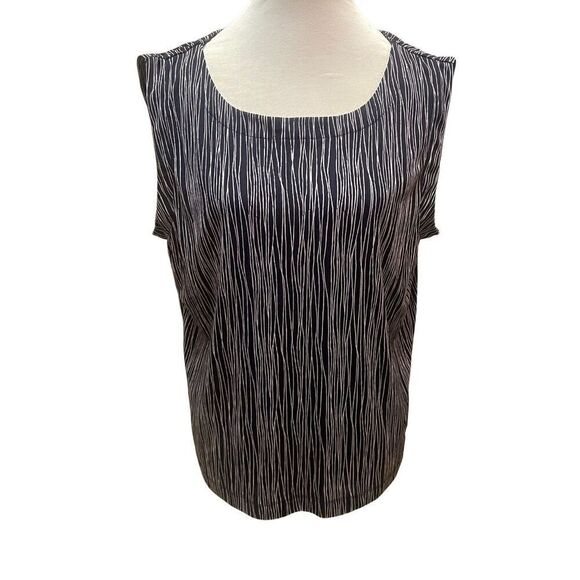 Graff Black and White Vintage Open Cardigan with Matching Camisol Blouse Size X- - Picture 4 of 15